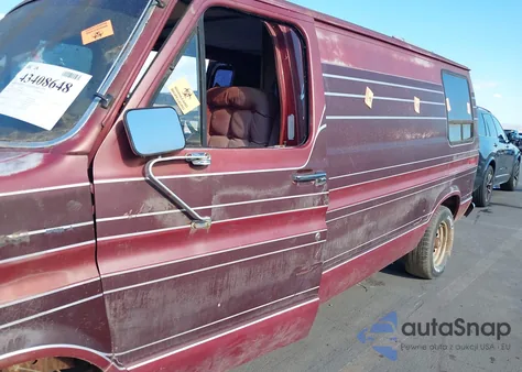 1985 Ford Econoline E150 Van from USA, damaged, VIN 1FDEE14G5FHB84460